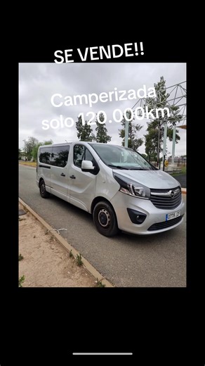 Se vende camper Opel Vivaro 2017 en excelente estado