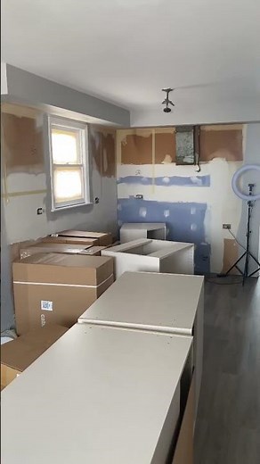 How to install Klearvue cabinet? Let the game begin part 1 #diy #diyproject #kitchendesign #shorts