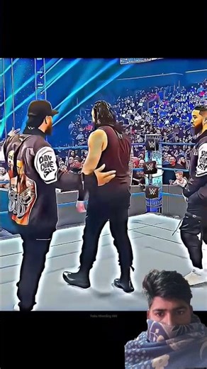 King 👑 vs aura Roman rense khatarnak #wwe #wrestling