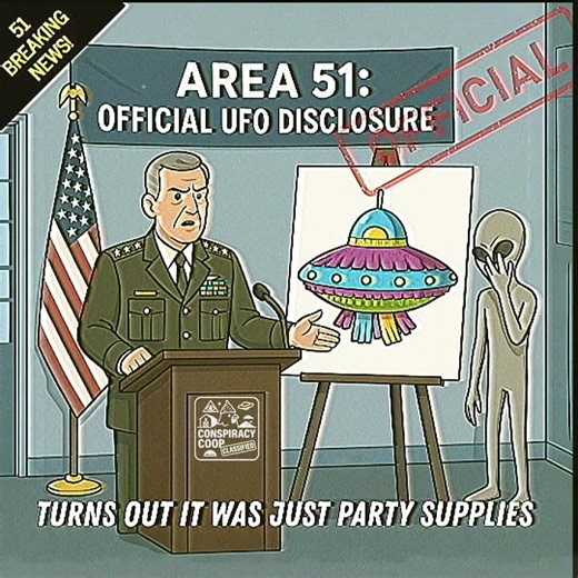 Roswell’s Big Reveal: Nothing but a Piñata