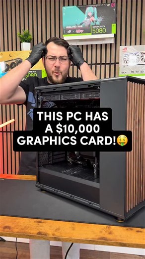 GamerTech | Gaming PCs | Custom Computers | • A PC with a $10,000 GRAPHICS CARD! 🤑 • Comment your thoughts below! ⤵️ ❤️ Don’t forget to check out our other accounts ❤️ • 👉 Follow... | Instagram