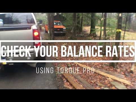 Using Torque Pro to Check Balance Rates on my Lb7 Duramax