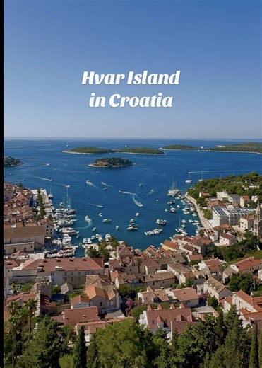 Hvar Island, Croatia 🇭🇷 Crystal-clear water, warm air, and time that moves a little slower. #croatia #hvar #Travel #europe #travelblog