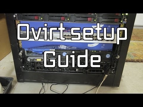 How to setup a basic single host oVirt environment