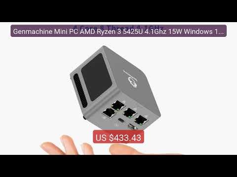 Genmachine Mini PC AMD Ryzen 3 5425U 4.1Ghz 15W Windows 11 LPDDR4X ... — Top Rated 2026 | Buy Now!