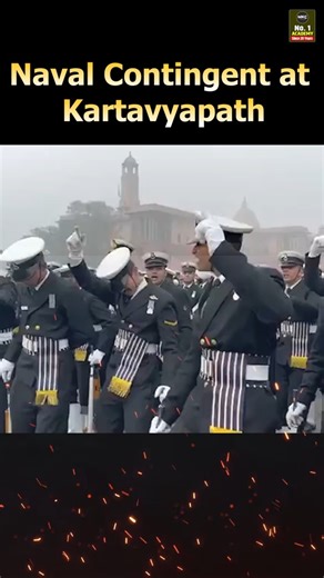 Indian Navy Naval Contingent Marching with Pride at Kartavyapath 🇮🇳 | Discipline & Valor on Display