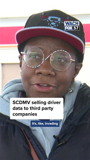 The South Carolina DMV has been selling driver data to private companies — and it's completely legal. The DMV says the information is used by toll agencies, insurance companies, among others. Visit WACH.com for the full story. #dmv #scdmv #privacy #dataprivacy #southcarolina #fyp #foryou #foryoupage #newstiktoks #newstiktok #newstok