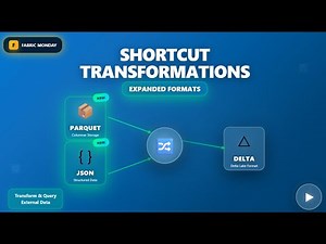 Fabric Monday 102: New Shortcut Transformations - Parquet and JSON