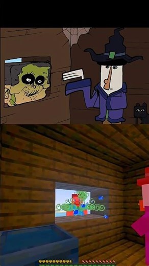 minecraft funny meme animation #minecraft