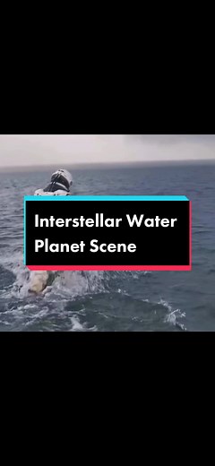 Interstellar Water Planet Scene Explained
