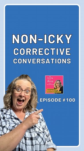 What if you could turn corrective conversations with your nonprofit employees into opportunities for growth? 🎤 In the latest episode of The Surviving to Thriving podcast, I share a three-step framework designed to help you navigate corrective conversations confidently. Follow the three-step strategy you’ll learn, and you will shift from dreading awkward conversations to fostering employee development. 👉🏻 Type podcast for the link to the episode, or find it on your favourite podcast app by sea