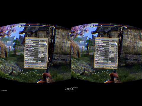 My Elder Scrolls Online Vorpx Settings Oculus Rift DK2