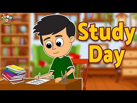 Study Day | Exam Tension | Exam Days | English Moral Stories | English Animated | English Cartoon