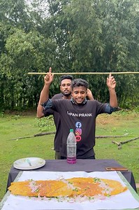 2.3M views · 10K reactions | Biggest Omelette Funny Bottle Flip Challenge | Dipan Prank | Facebook