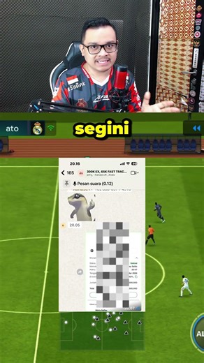 BEGINI SPEK SQUAD FC MOBILE OVR 123 !! Testimoni Rekber FC Mobile