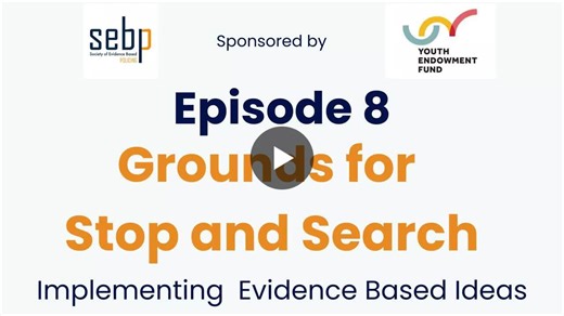 #stopandsearch #policeraceactionplan | Society of Evidence Based Policing (SEBP)
