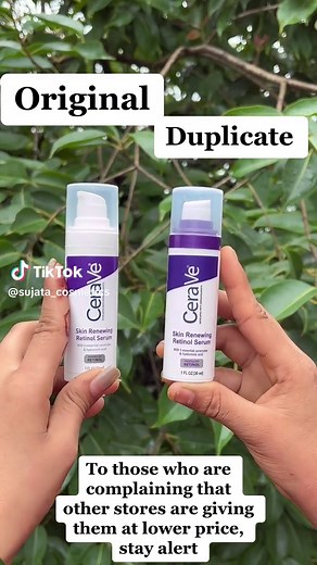 Spot Fake Cerave Retinol: Original vs Fake Comparison