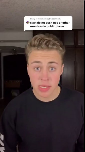 What happens when random strangers accept a push up challenge on the spot