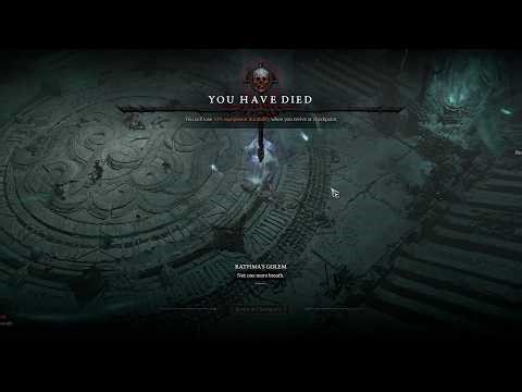 Diablo IV: Lord of Hatred - Rathma's Golem Bossfight