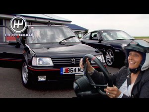 Vicki's epic Peugeot 205 GTi track day | Fifth Gear