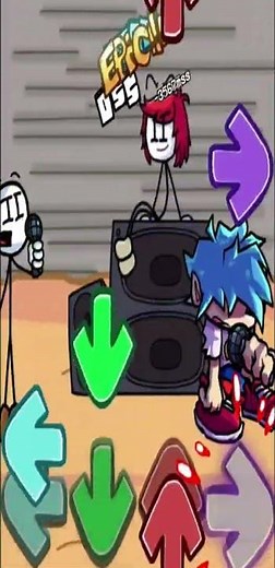 FNF: Henry HACSR Song (Hard Mod/stickman) Friday Night Funkin'🎶#Shorts