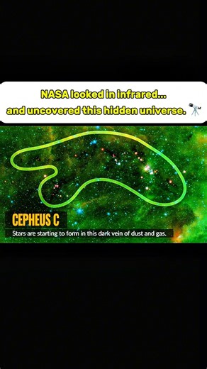 NASA Reveals the Stunning Star Nursery in Cepheus | Spitzer Space Telescope