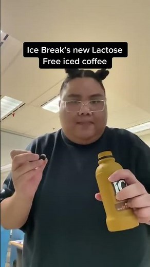 Ice Break's new Lactose Free iced coffee Taste Test