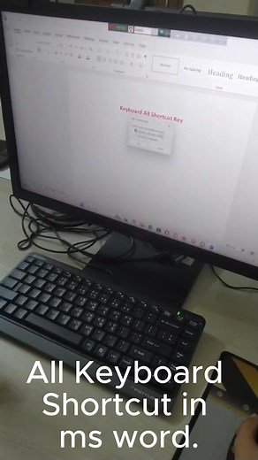 All keyboard shortcut in ms word. | The Cloudemy