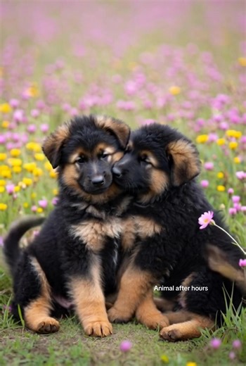 Sometimes the simplest hug says more than words — a moment of warmth, comfort, and quiet love. 🤍🐶 #goodboy #germanshepherd #hugs