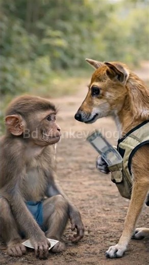 Ai Monkey Vedio | Funny Ai Vedio Bangla #monkey #shorts #aimonkey #monkeyvlog #trending