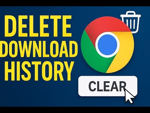 How to Delete Download History in Google Chrome | Clear Chrome Downloads Fast!