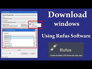 Download windows ios using rufus software | Download Windows 10, 7 or 8.1 Using Rufus | Genuine ISO.