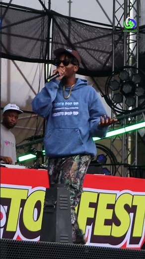 Emtee performing “By Any Means” at Cotton Fest 2024