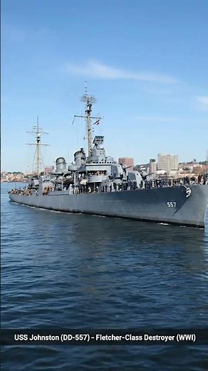 USS Johnston DD‑557 The Destroyer That Charged Battleships WW2