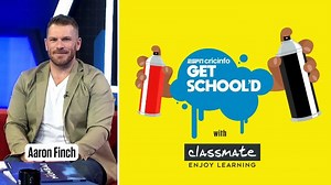 378K views · 2.3K reactions | How well-versed is Finchy with Gen Z terms? It's the latest episode of Get School'd with Classmate feat. Aaron Finch  #EnjoyLearningWithClassmate | #TriviaMadeFun | ESPNcricinfo | Facebook