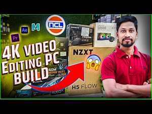 Ultimate 4K Video Editing PC Build in 2024🚀Best Video Editing PC Build | AMD Ryzen 5 7600X😯RTX4060Ti