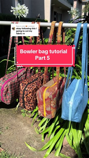 Sewing Your Own Bowler Bag: Tutorial Part 5