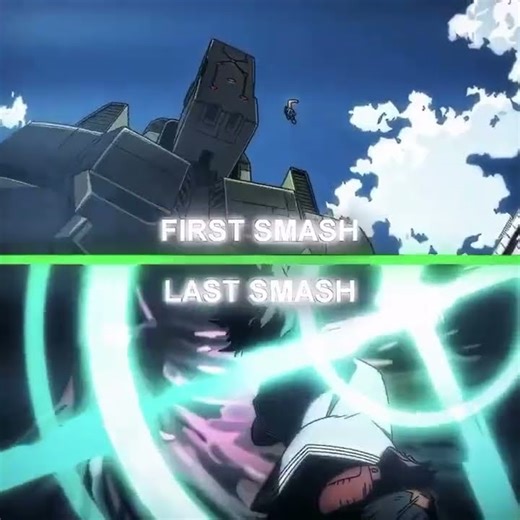 Deku's First vs Last SMASH!!! My Hero Academia