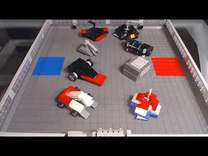 Lego Battlebots Fight Night Gigabyte vs Bloodsport!
