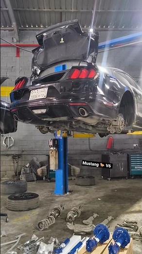 Mustang V6 Full Rear Suspension Rebuild | New Teeda Shocks + Control Arms Replacement