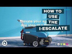 How to use the i-escalate escalator cleaning machine