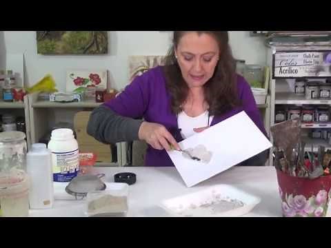 How to make textures in painting