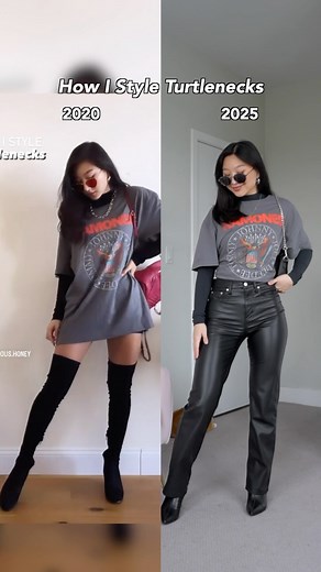 224K views · 17K reactions | 5 years later: which outfits win?  #fashion #outfitideas #howtostyle #styletips #transformation #throwback #bodysuit | vivacious.honey | Facebook