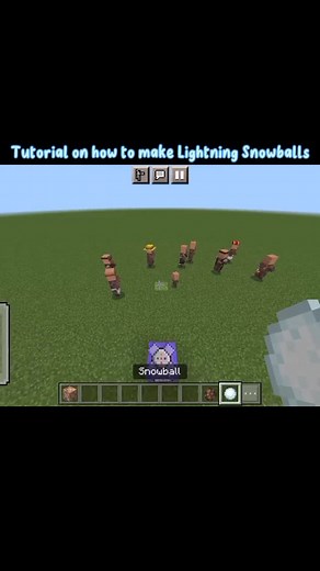 Master Minecraft Lightning Snowball Command