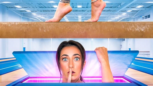 Building a secret room inside a gymnastics gym