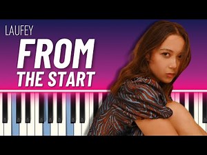 From The Start (Piano Tutorial) - Laufey