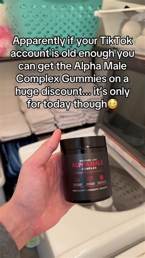 Alpha Male Complex Gummies #tiktokcreatorpicks Disclaimer: Prices, sales, coupons, and discounts are accurate at the time this video is posted and may change afterward, as sellers and TikTok regularly update limited-time promotions. Check the product page for the most current pricing. Free shipping, sale prices, and TikTok coupons may vary by account. The items and quantities shown in your cart at checkout are exactly what you will receive