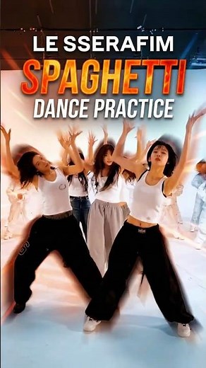 LE SSERAFIM (르세라핌) 'SPAGHETTI' LEGENDARY! The 40th GOLDEN DISC AWARDS Dance Practice 💖mix #shorts