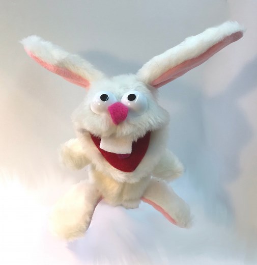 Bunny Rabbit Hand Puppet - Etsy