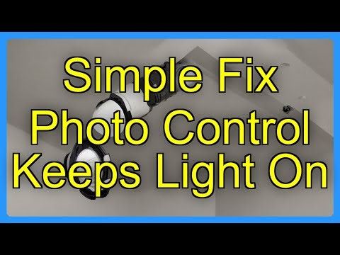 Simple Fix Photo Control Keeps Light On